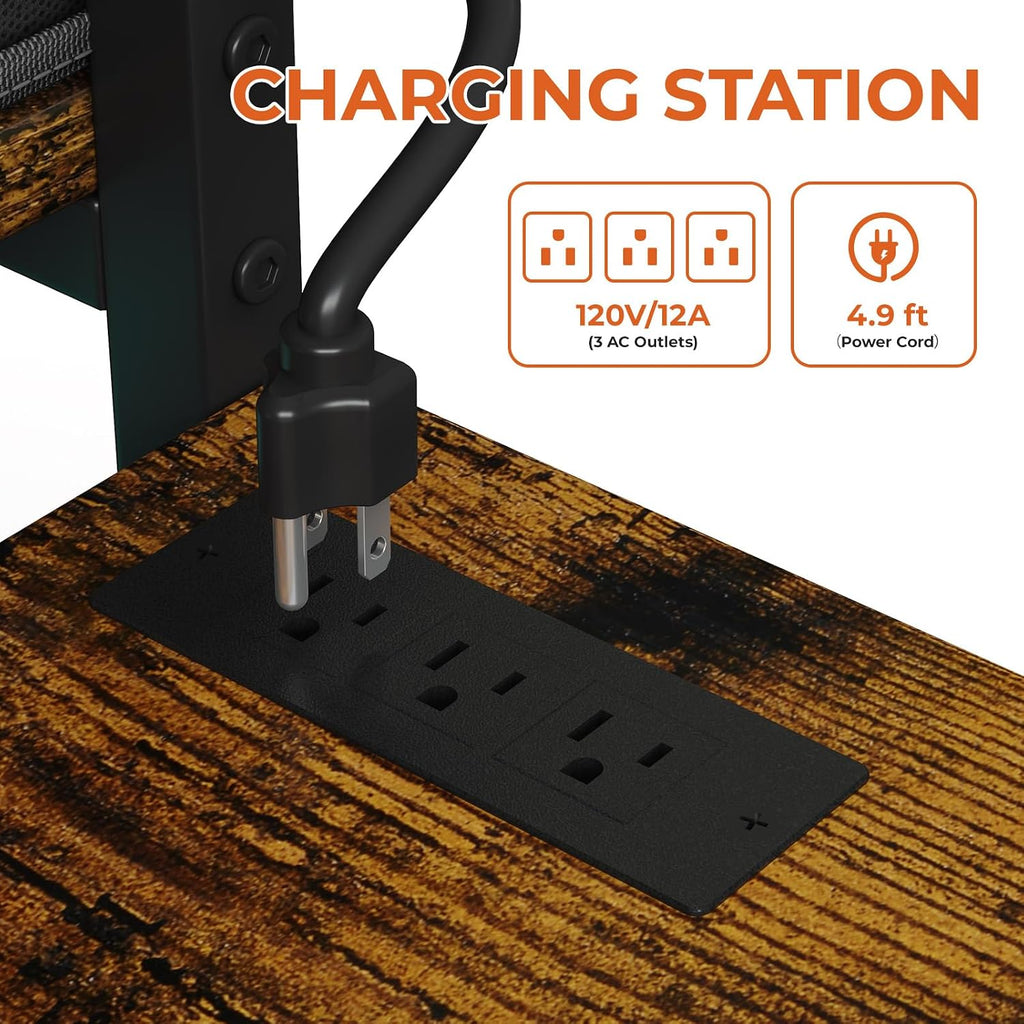 3D PrinterTable with Dustproof & Noise Reducing Enclosure —4-Tier 3D Print Stand & Filament Organized for Home