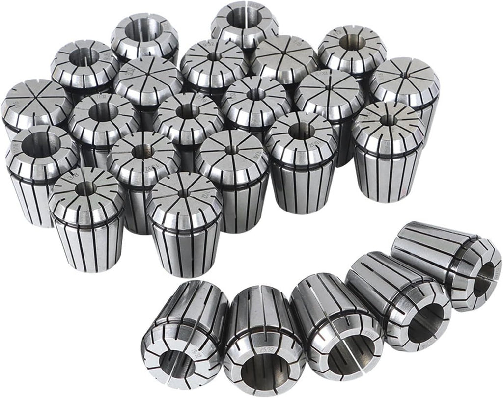 findmall ER32 1/16-13/16 Inch Collet Set 25Pcs