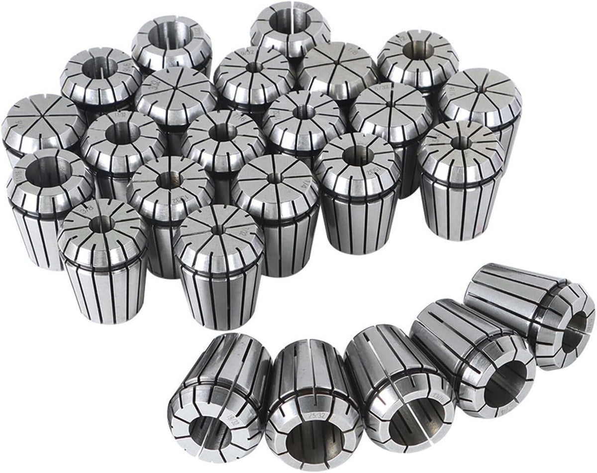 findmall ER32 1/16-13/16 Inch Collet Set 25Pcs