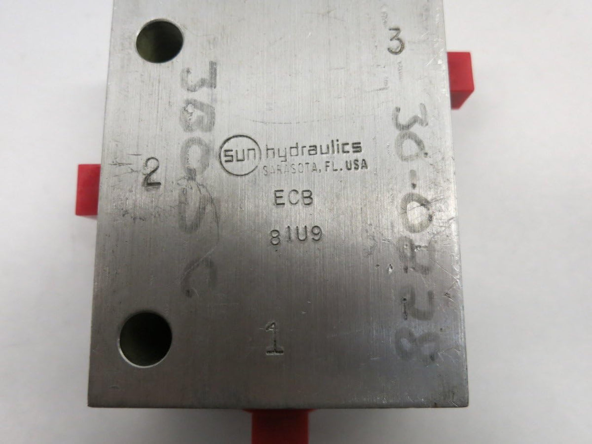 SUN HYDRAULICS ECB SEQUENCE CARTRIDGE VALVE 1200PSI D600332