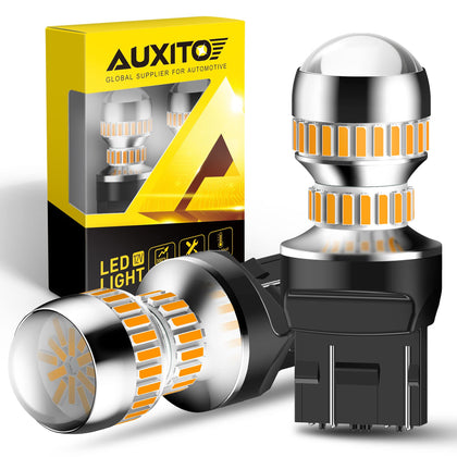 LED Turn Signal Lights Tail Lights 7443 7440 T20 7440A Led Bulbs Amber Yellow Bright 7441 7444 7444NA W21W LED
