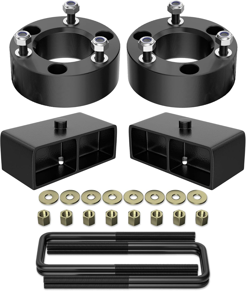 Richeer 3" Front and 2" Rear Leveling Kits for 2005-2023 Frontier 2WD 4WD