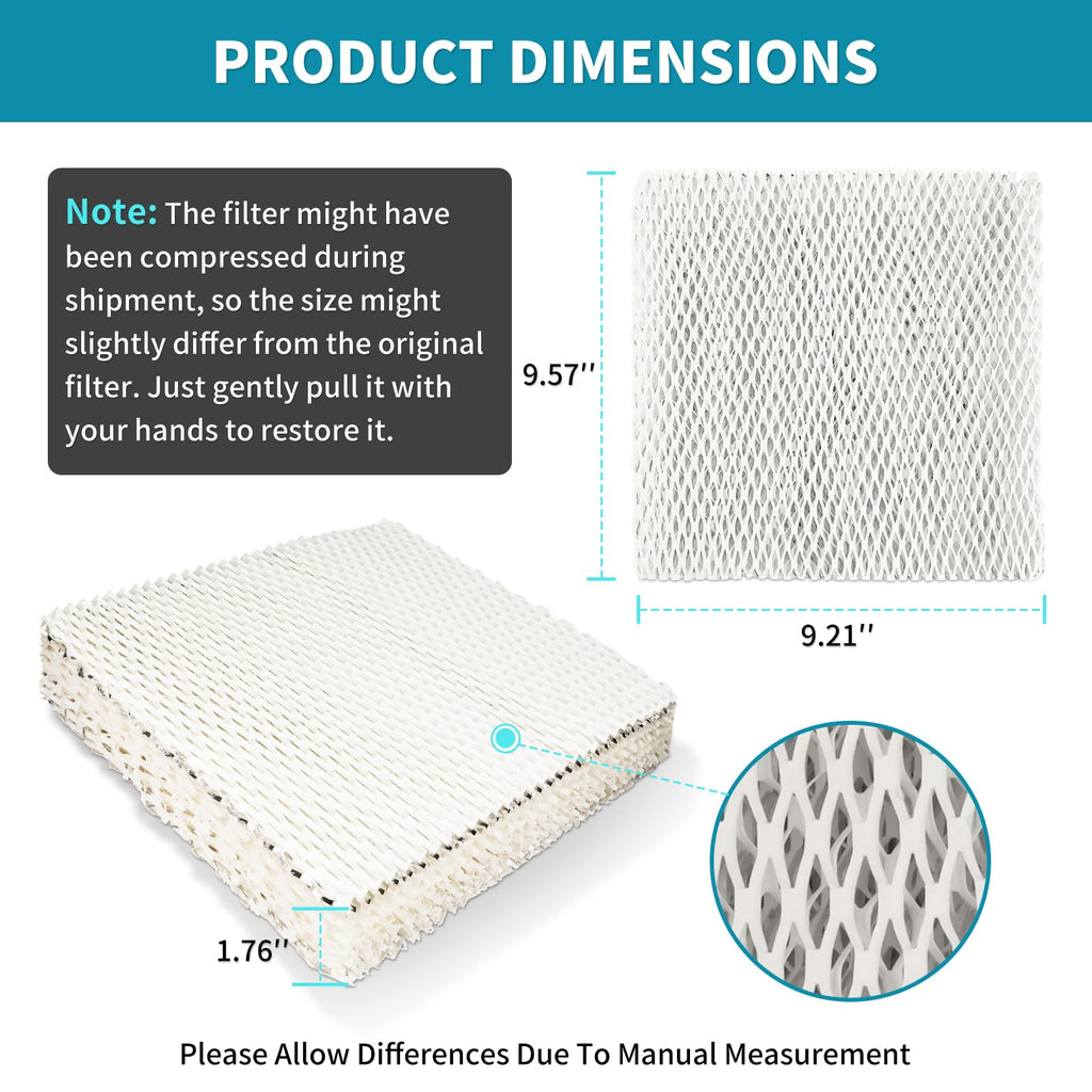 A10 Humidifier Filter Water Panel Replacement for Whole House Humidifier Pad Filters Models 110, 220, 500, 500A