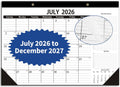 Desk Calendar 2026-2027,July 2026 to December 2027, Desk calendar 2026-2027 with to-do list,2027 Calendar 18