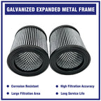 2 Pcs 110377E100 Air Filter for Quincy Air Compressor, Replace 32012957