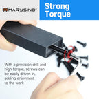 20Pcs M8 Screws M8 x 16mm Flat Head Socket Cap Screw Bolts, M8 Bolt Furniture Screw, Stainless Steel Bolts 304, Black Oxide M8x1.25 Bolt by Marysino