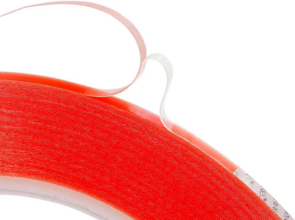 1.5mm x 25M (0.06" x 82ft) Clear Double Sided Strong Adhesive Tape