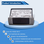 for Dixell XR06CX-4N1F1 Temperature Controller with 2 NTC Sensor Probe
