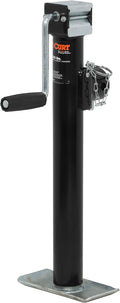 28324 Weld-On Pipe-Mount Swivel Trailer Jack, 2,000 lbs., 15 Inches Vertical Travel