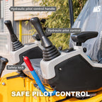 Upgraded 1.5T Mini Excavator with 13.5HP B&S Engine for Landscaping
