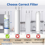 WF3CB Replacement Water Filter, 4 Pack