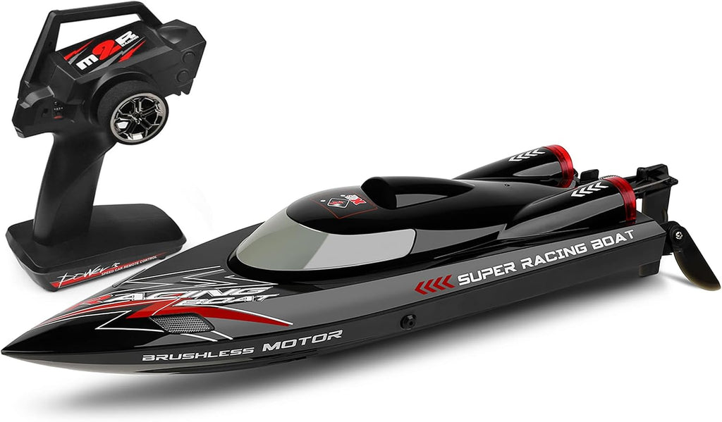 Remote Control Speed RC Brushless Boat WL916 2.4G 45km/h Under Motor RC Submarine with LED ights for Hobbies Adults