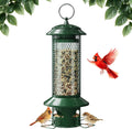 Squirrel Proof Bird Feeders for Outdoors Hanging, Chew Proof Bird feeders