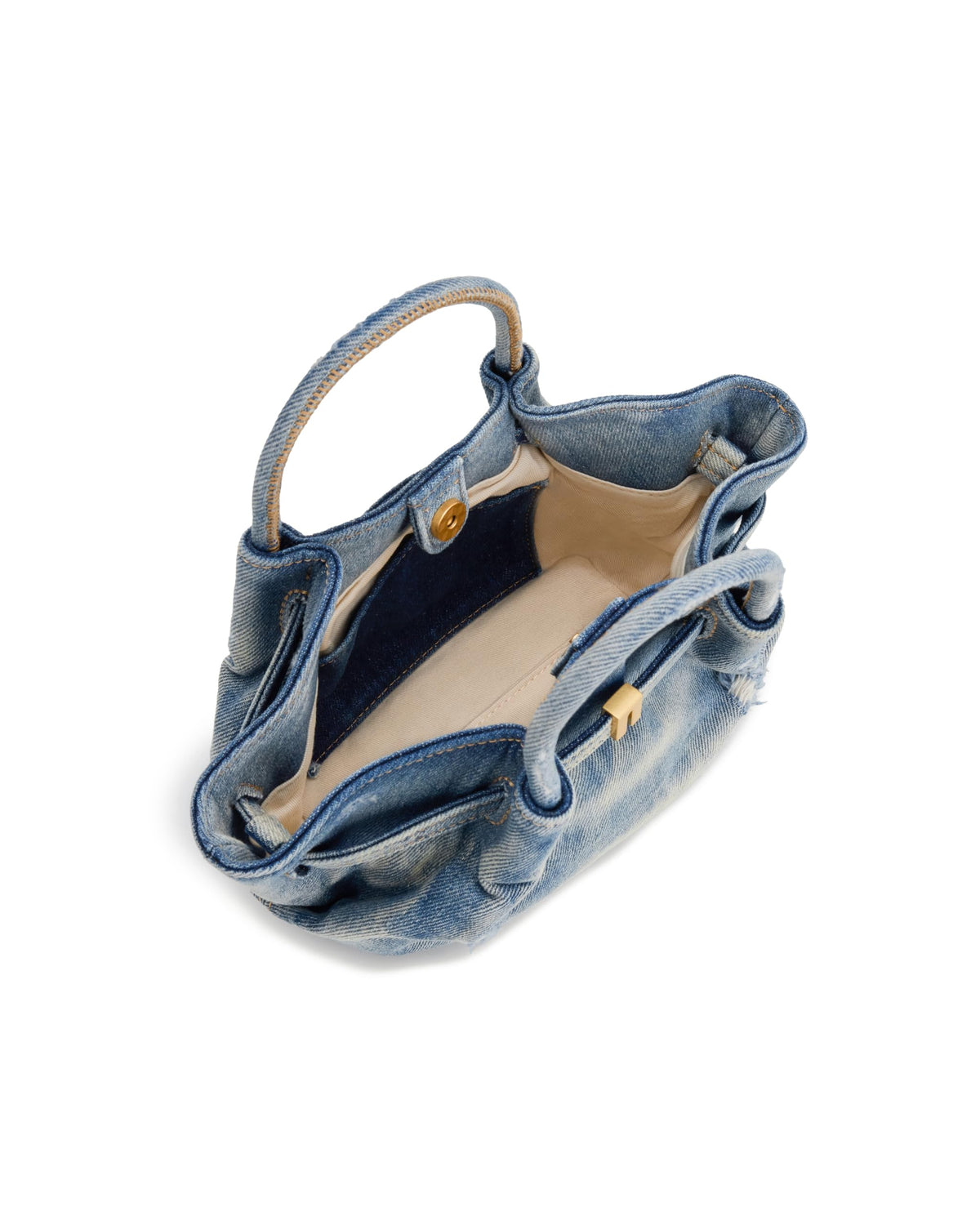 Women's Hana Mini Denim Tote Bag - Blue