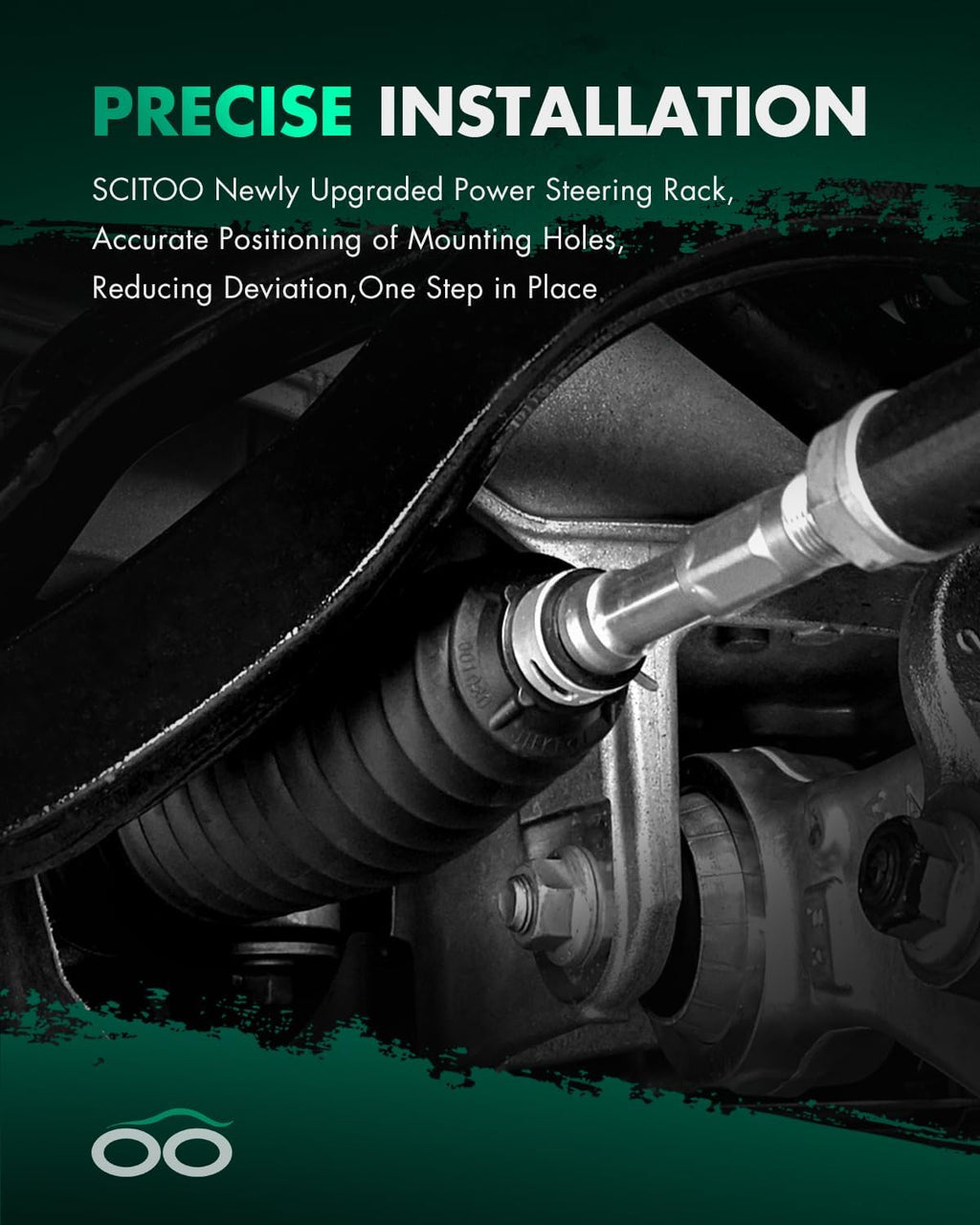 SCITOO Power Steering Rack and Pinion For Honda CR-V 2007-2011