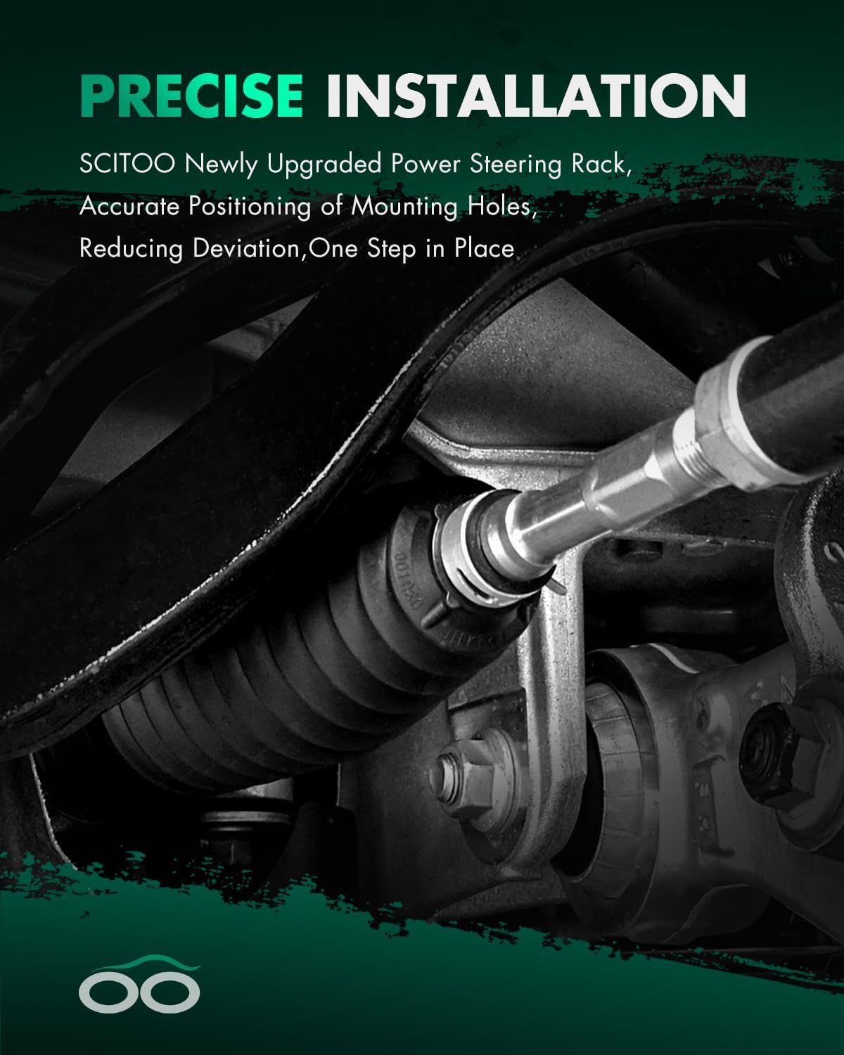 SCITOO Power Steering Rack and Pinion For Hyundai 2013-2017