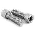 M10-1.5 x 30mm Socket Head Cap Screws, Allen Socket Drive, Stainless Steel 18-8, Full Thread, Bright Finish, Machine Thread, Quantity 10
