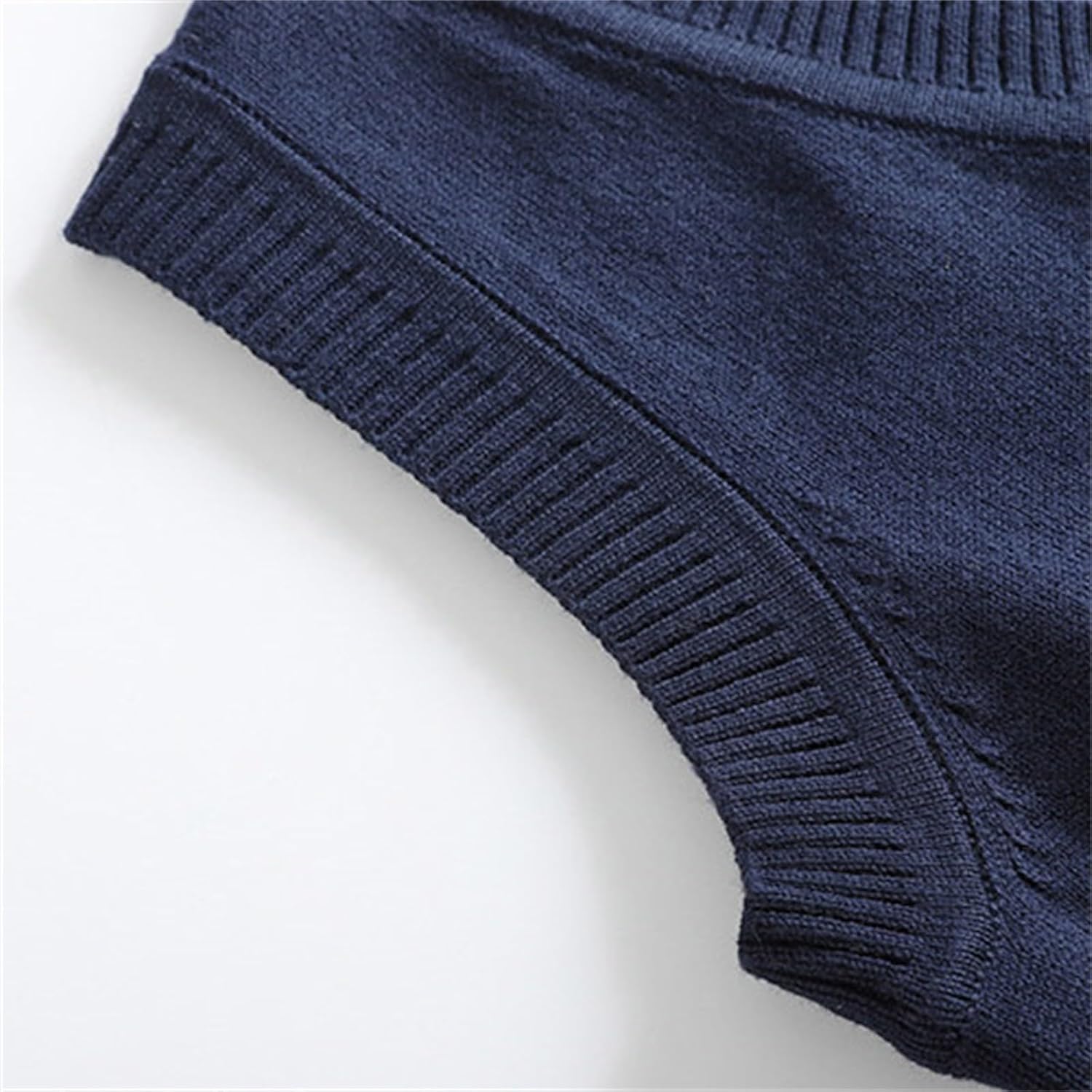 Boys Sweater Vest Cable Knit V-Neck Knitted Uniform Toddler Kids Girls Clothes Dress Vests