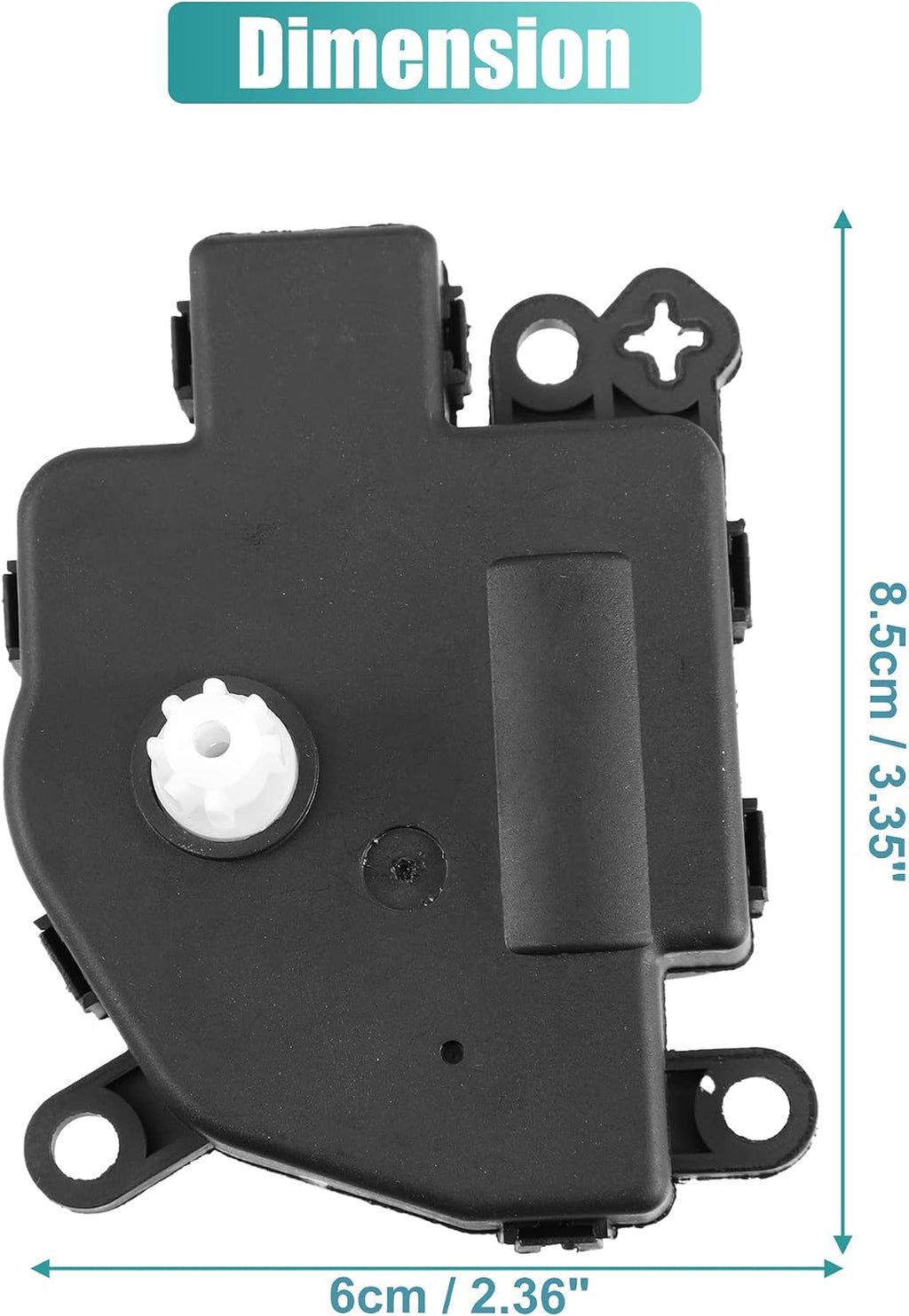 X AUTOHAUX 604-004 A/C Heater Air Blend Door Actuator for Chrysler 05-06