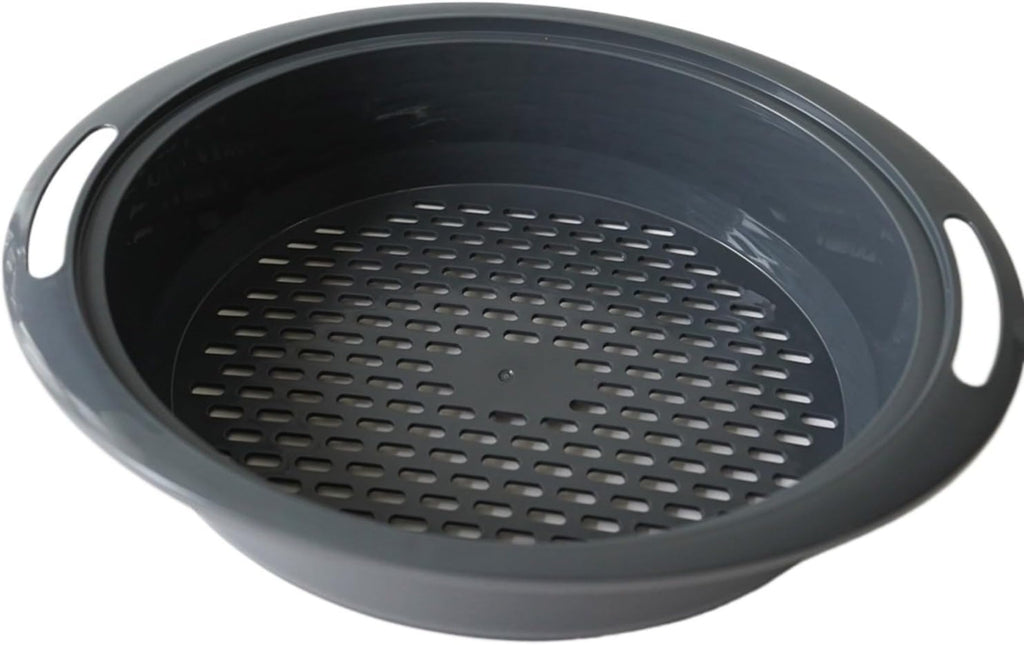 Generic Steaming Tray Extension, Compatible with Thermomix TM6/TM5, Gray, Polypropylene, Rectangular