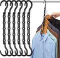 6 Pack-Closet-Organizers-and-Storage, Magic-Hangers-Space-Saving-for-Clothes