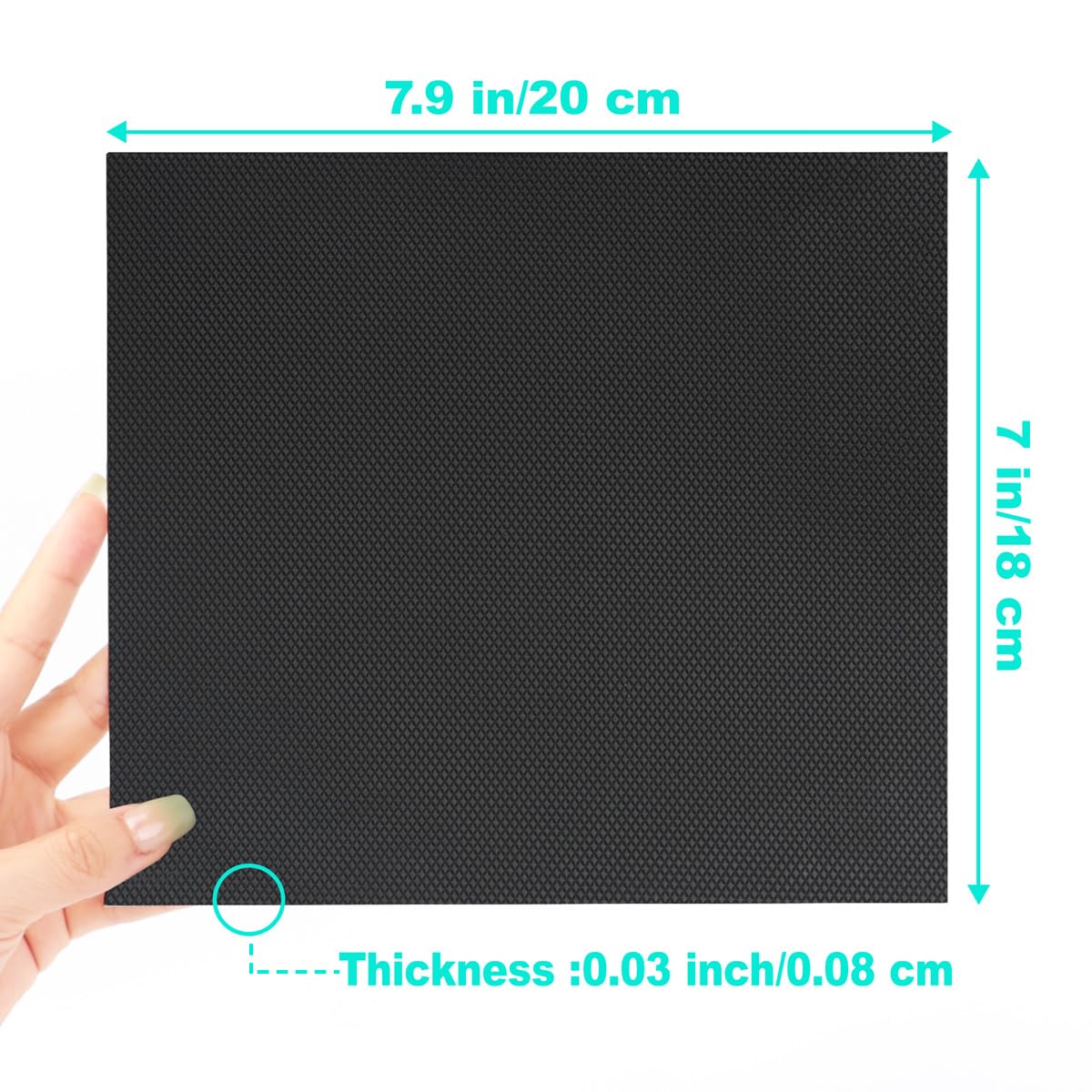 Enhanced Cuttable Rubber Grip Tape Ultra-Thin Strong Adhesive