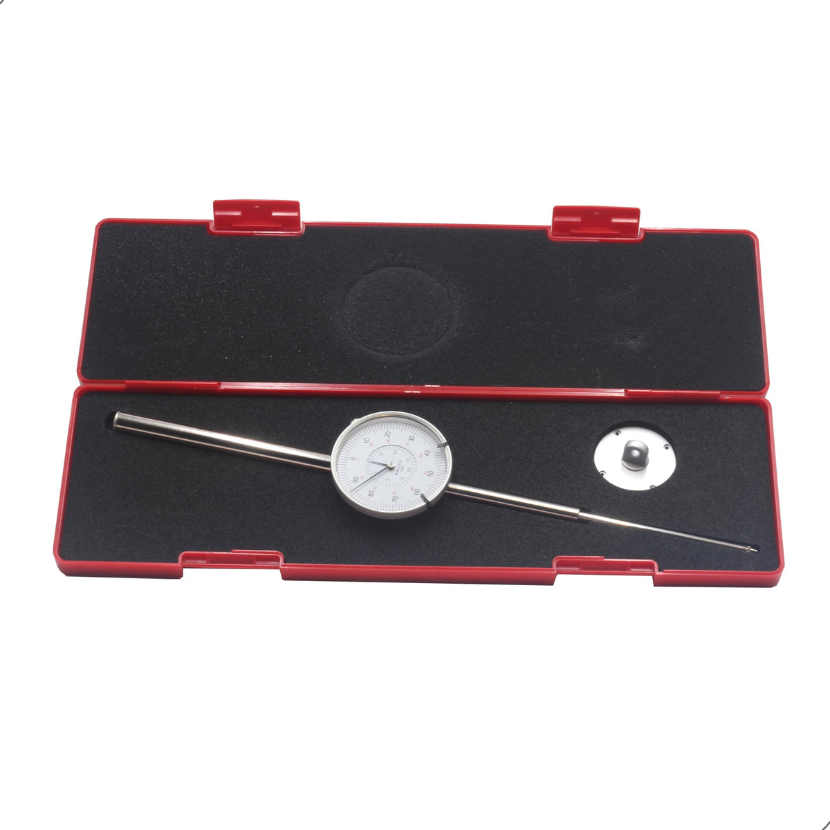 HFS Dial Indicator, 0-4" Range, 0.001" Graduation, 1/4" Lug Back