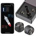 Motorcycle TPMS 2-Pack, Tire Monitor Sensor - Wireless 5.2 Stable | IP67 Waterproof Dustproof, Long Battery Life