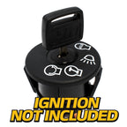 2-Pack 2109300213A Soft-Grip Ignition Switch Key for Murray Cruz XD