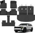 Floor Mats Custom for Kia Telluride 2027 Gas Only (Not for Hybrid) 7&8 Seater Trunk Mat with Backrest Mat All Weather