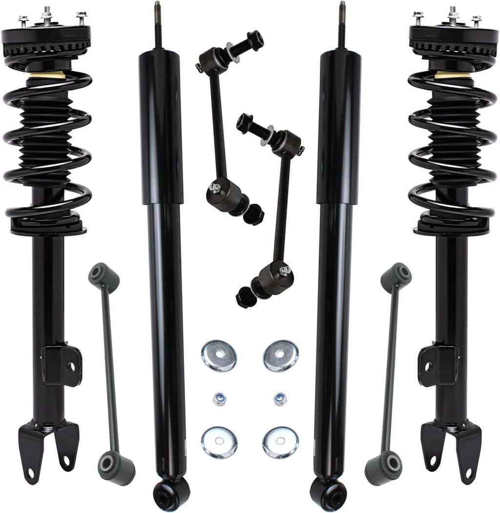 Detroit Axle - 8pc Struts Shocks Kit for 2012-2023 Dodge Challenger