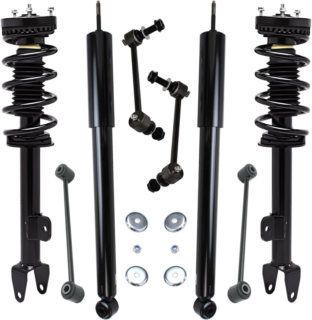 Detroit Axle - 8pc Struts Shocks Kit for 2012-2023 Dodge Challenger
