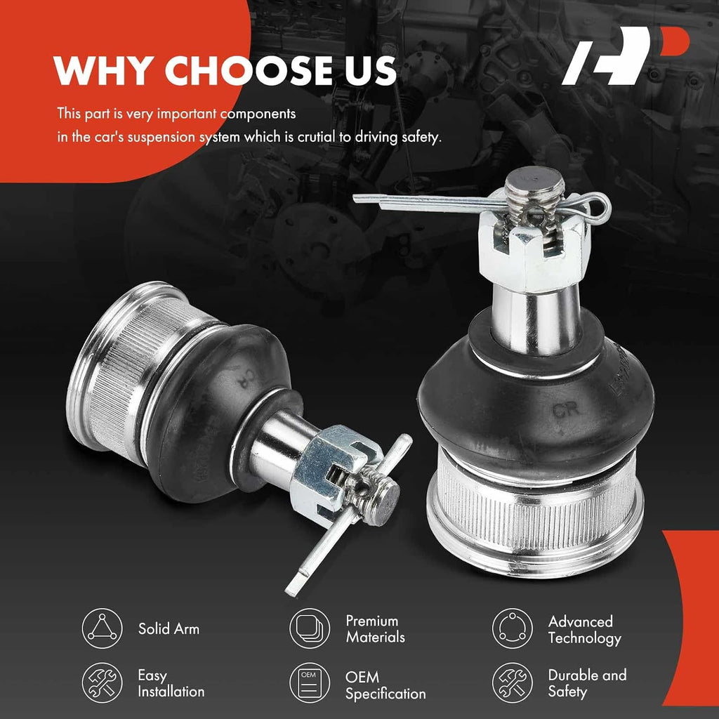 A-Premium Front Lower Ball Joint Forge Steel, Compatible with Honda & Acura