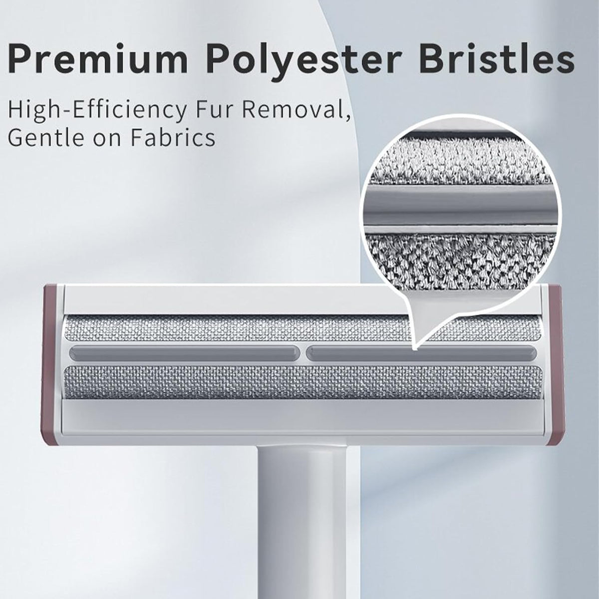 Pet Hair Remover, Lint Brush - Reusable Lint Roller for Cat & Dog Hair on Couch, Carpet, Rugs & Bedding - Portable