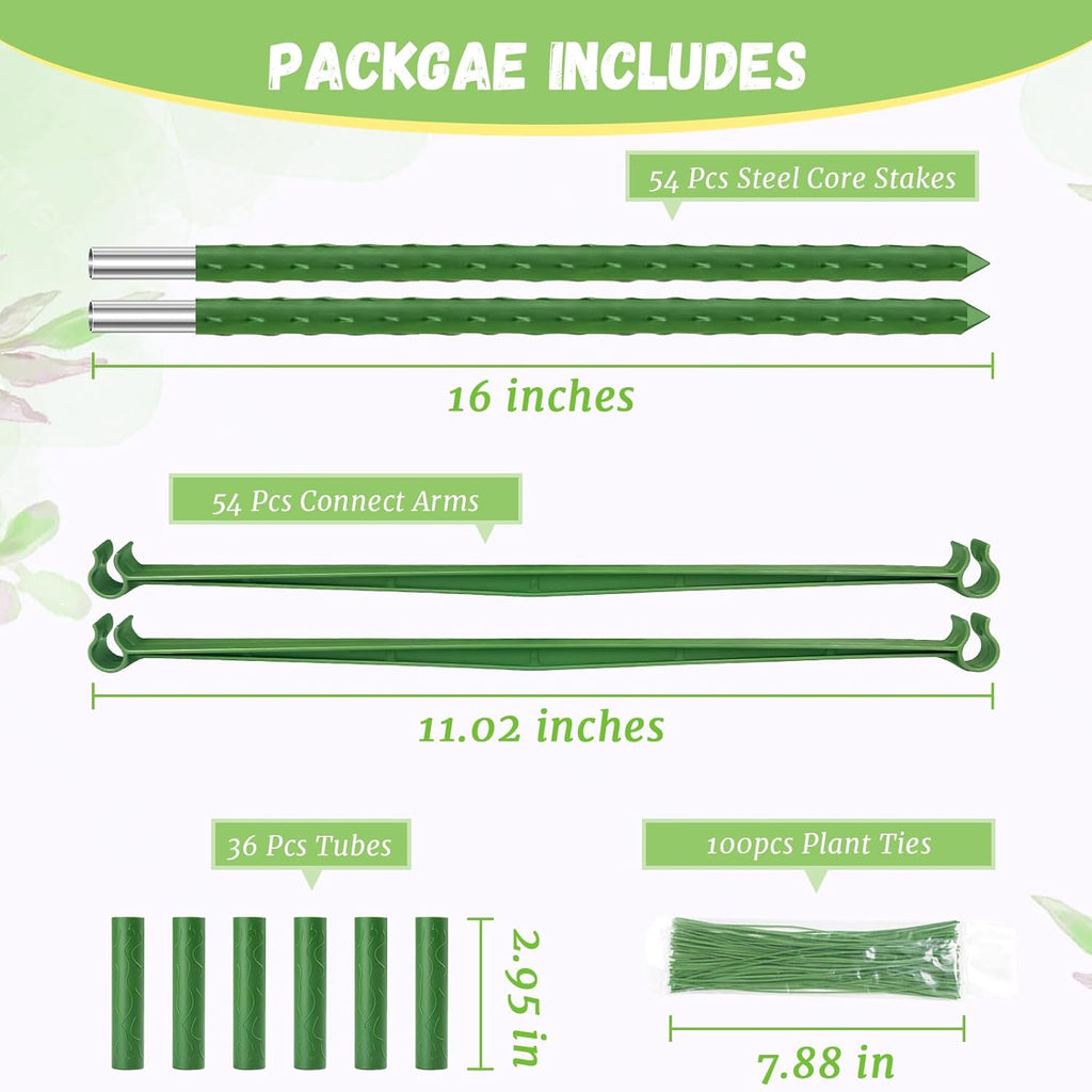 6-Pack Tomato Cage for Garden Plant Support- Up to 48inch Garden Stakes Tomato Cage, Tomato Trellis for Potted