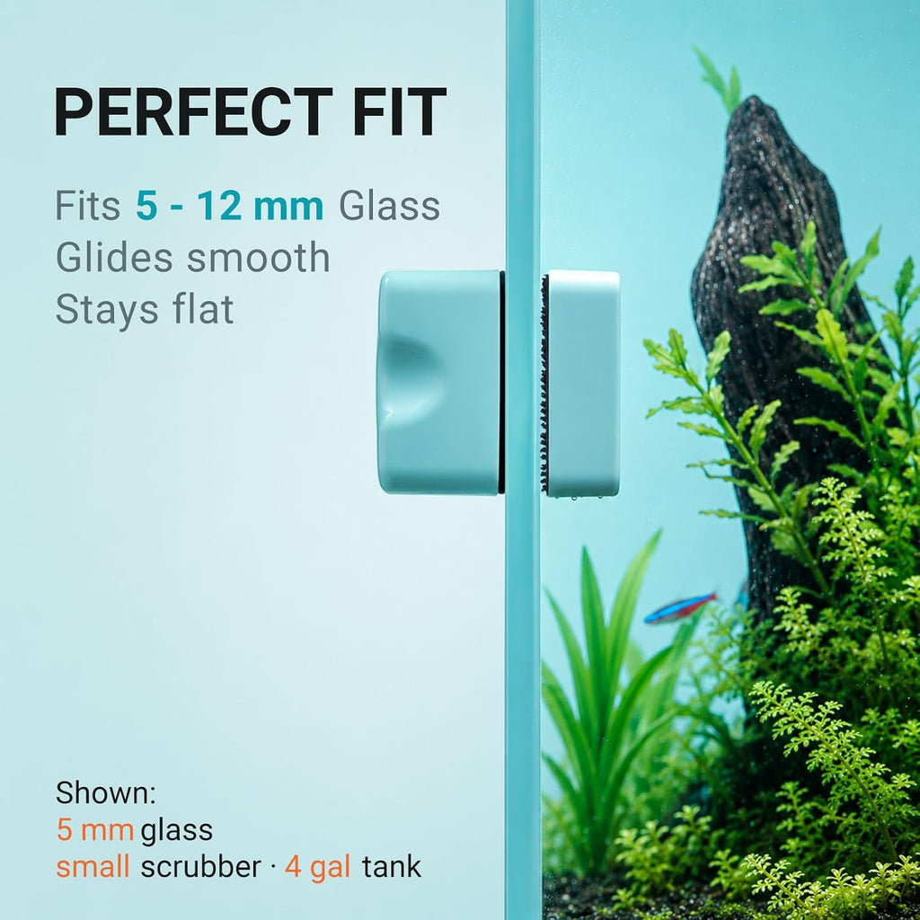 Enhanced Magnetic Glass Algae Scraper for Aquariums