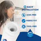 Replacement for General Electric GTS22KHPARBB Refrigerator Water Filter