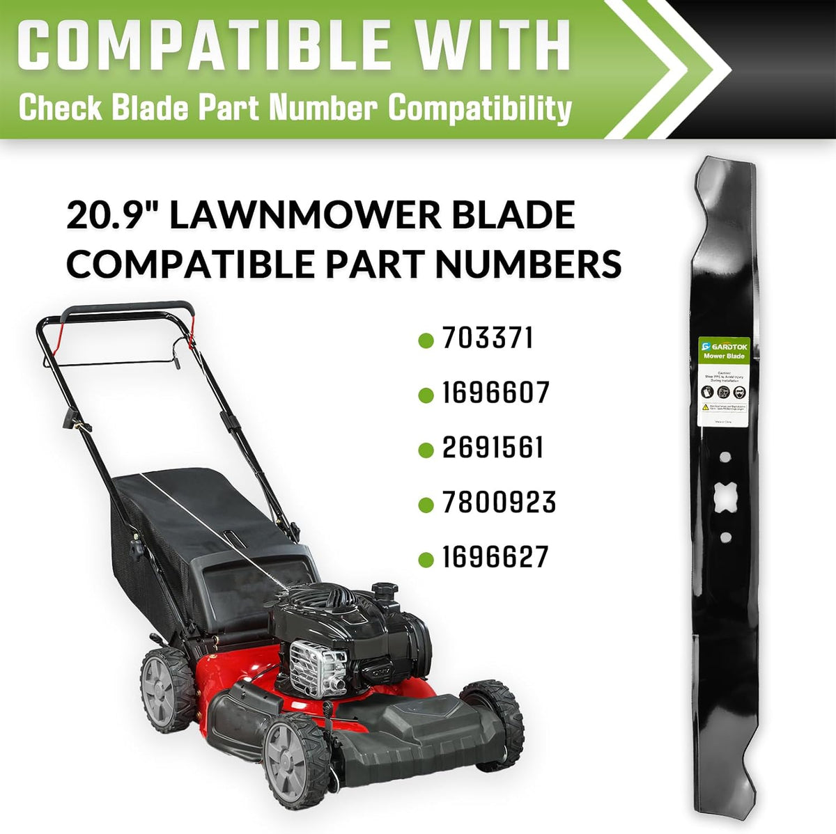 703371 21" Blade for Briggs and Snapper Walk-Behind Mowers