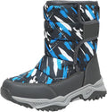 Kids Snow Boots Winter Boys Girls Waterproof Insulated Fleece Lined Ski Shoes Cozy Outdoor Non Slip Hiking Booties
