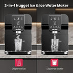 Commercial Chewable Nugget Ice Maker & Ice Water Dispenser