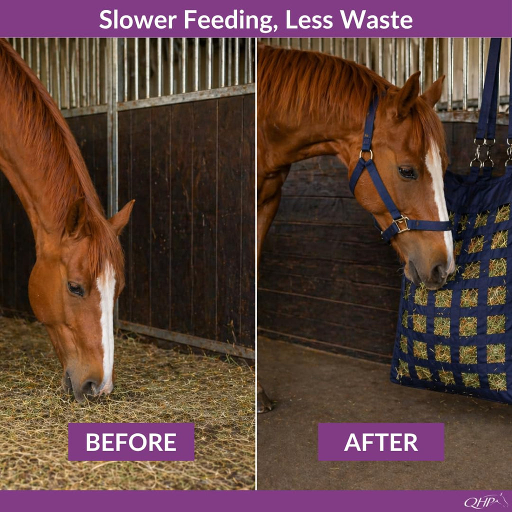 Slow Feeder Hay Bag for Horses