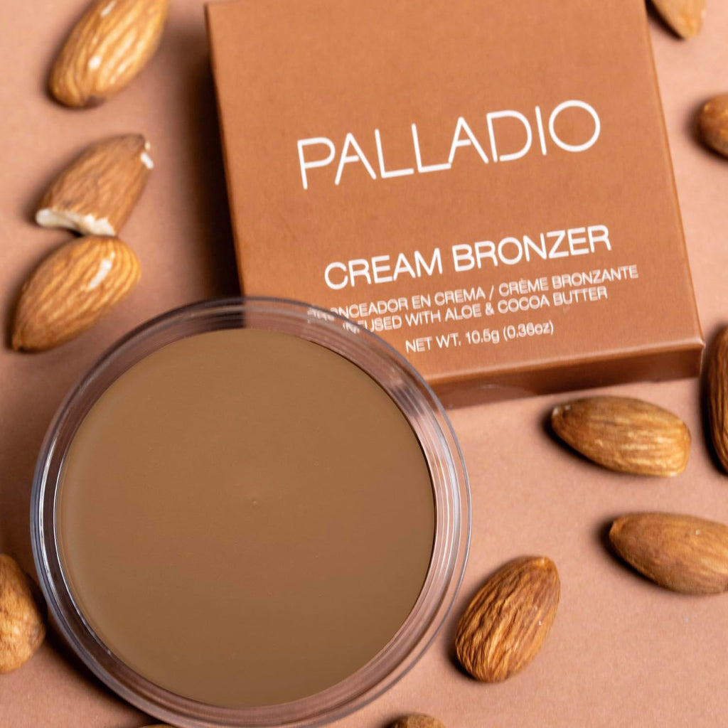 Cream Bronzer for Face & Skin, Toasted Almond