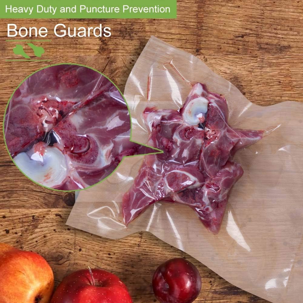 4Pack Vacuum Sealer Bags Rolls 11"x50' for Food Storage