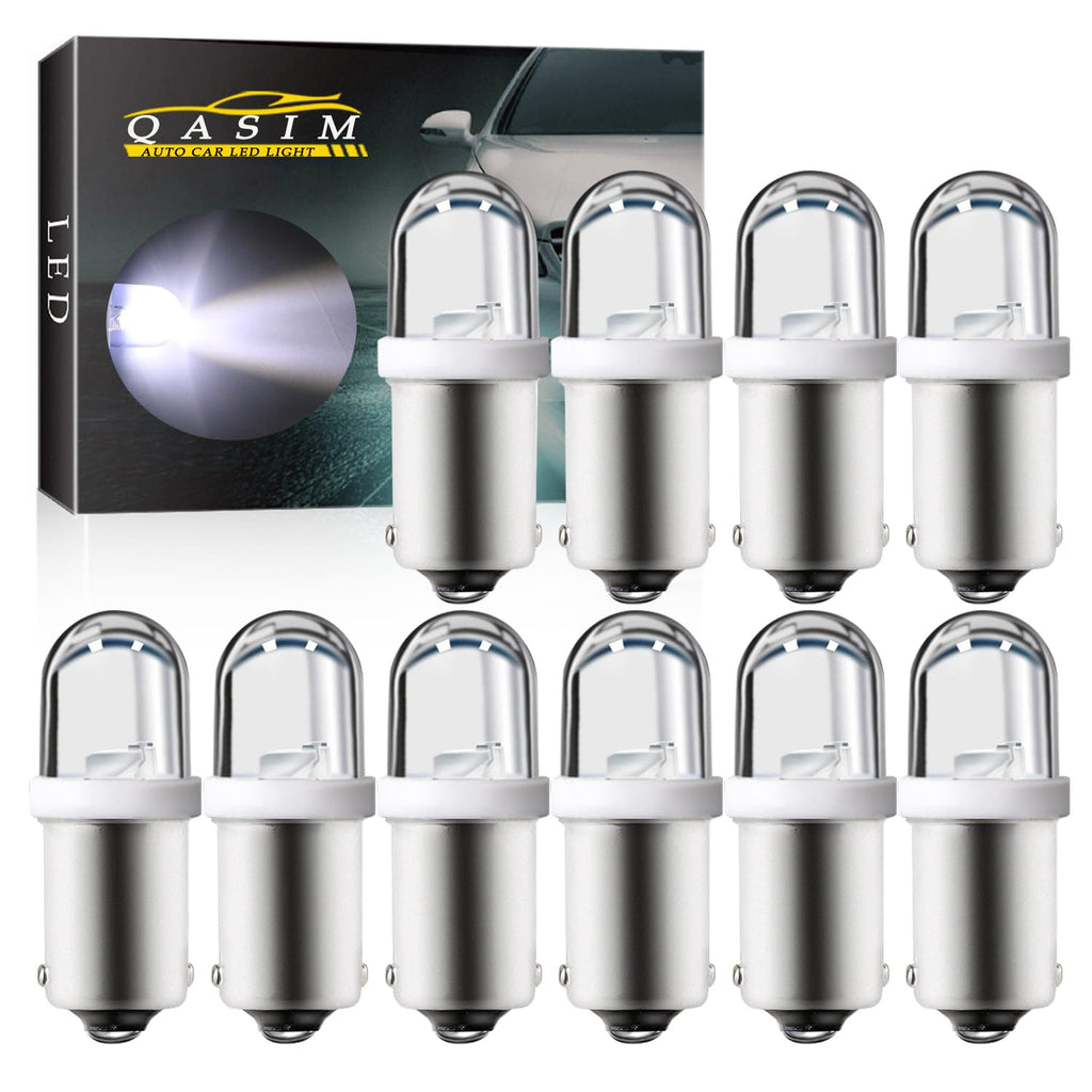 LED 6V 6.3V DC BA9S GE44 47 Pinball LED Light Bulb White