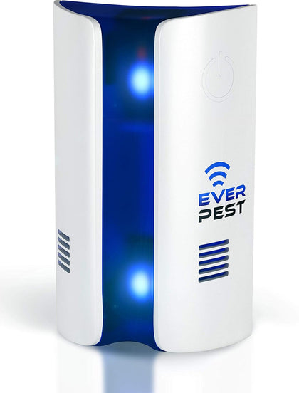 Ultrasonic Pest Repeller Plug in 1 Pack- Electronic and Electromagnetic Insect Control Defender - Roach Bed Bug Mouse