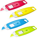 Ceramic Safety Box Cutter, Handy Pocket Knife, Mini Magnetic Carton and Package Opener with Safety Lock, 4-pack