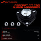 A-Premium Front Left or Right Suspension Strut Mount Compatible with Toyota