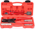 iCrimp PEX Pipe Clamp Crimping Tool Kit for Stainless Steel Clamps