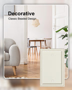 2-Pack Pearls Unbreakable Polycarbonate Blank Outlet Cover Wall Plate