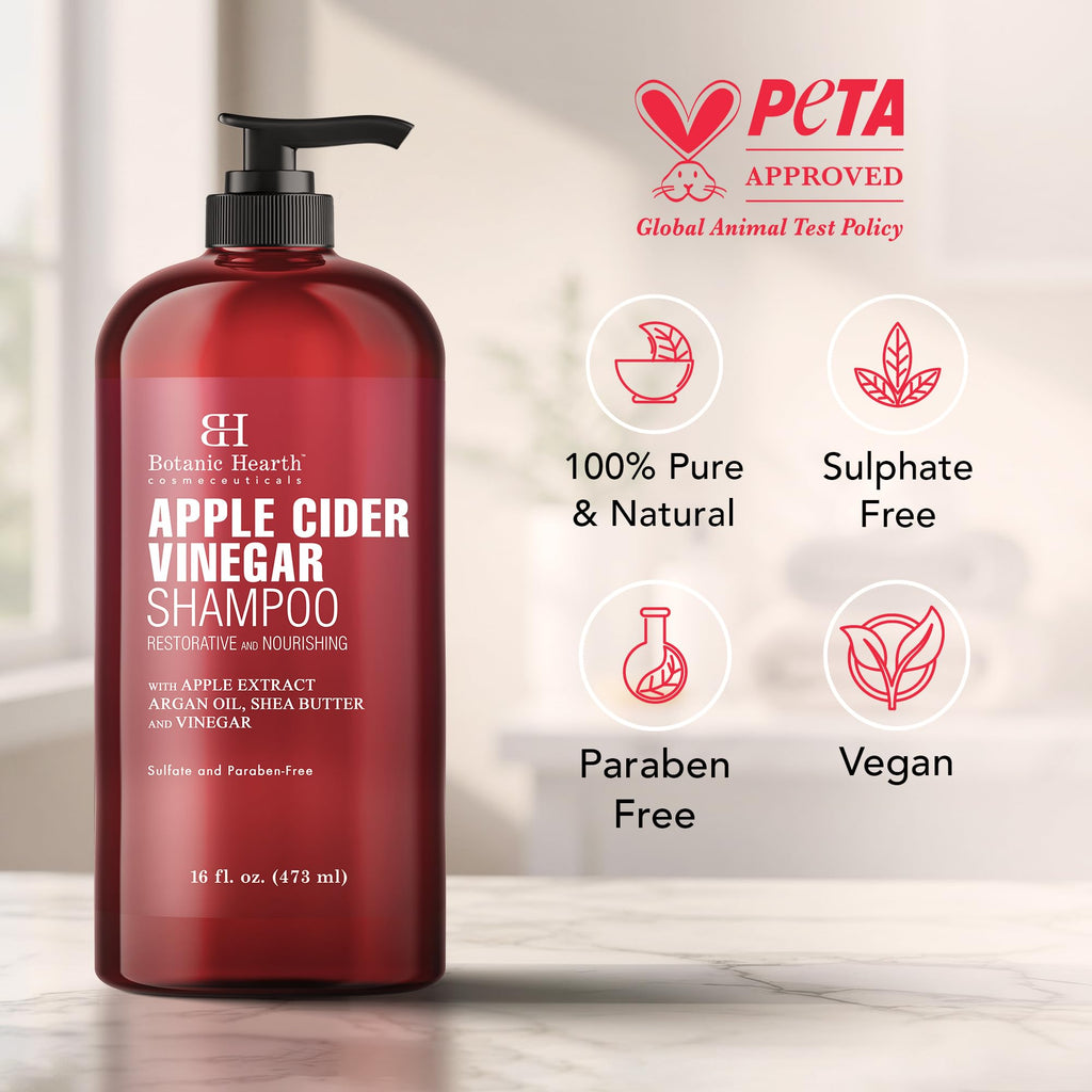 Apple Cider Vinegar Shampoo - 16 Fl oz